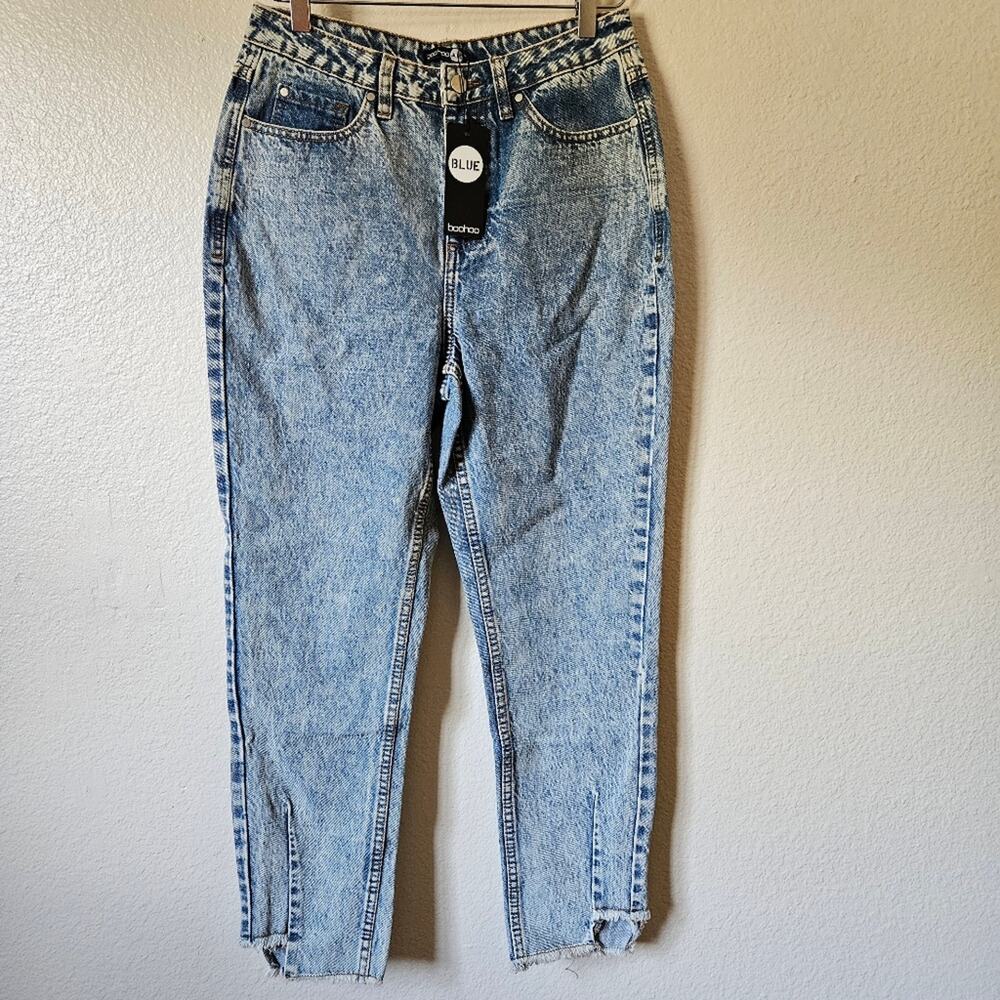 Boohoo Acid Wash Jeans Size 6 Brand New